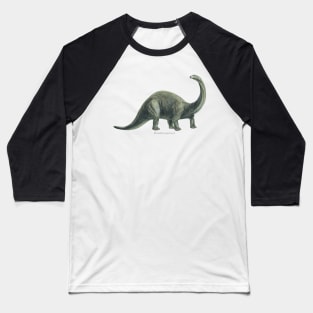 Brontosaurus Baseball T-Shirt